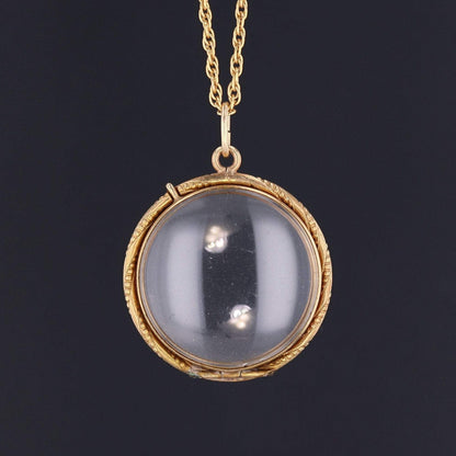 Antique Glass Locket | Antique Locket