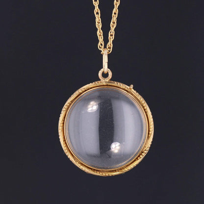 Antique Glass Locket | Antique Locket