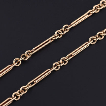 Antique Gold Necklace | 14k Gold Chain